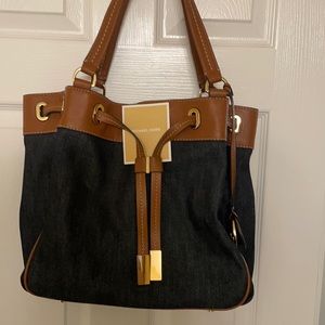 Michael Kors Denim color satchel